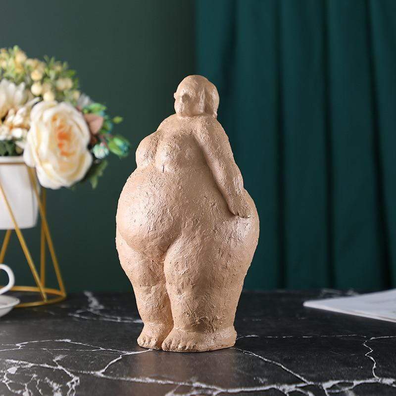 Zelfbewuste Dame Figuren