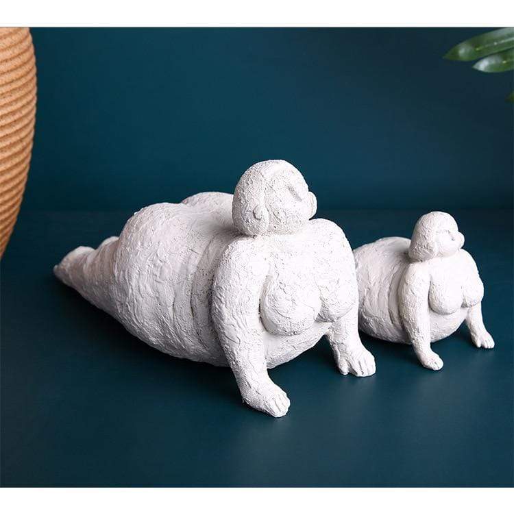 Zelfbewuste Dame Figuren